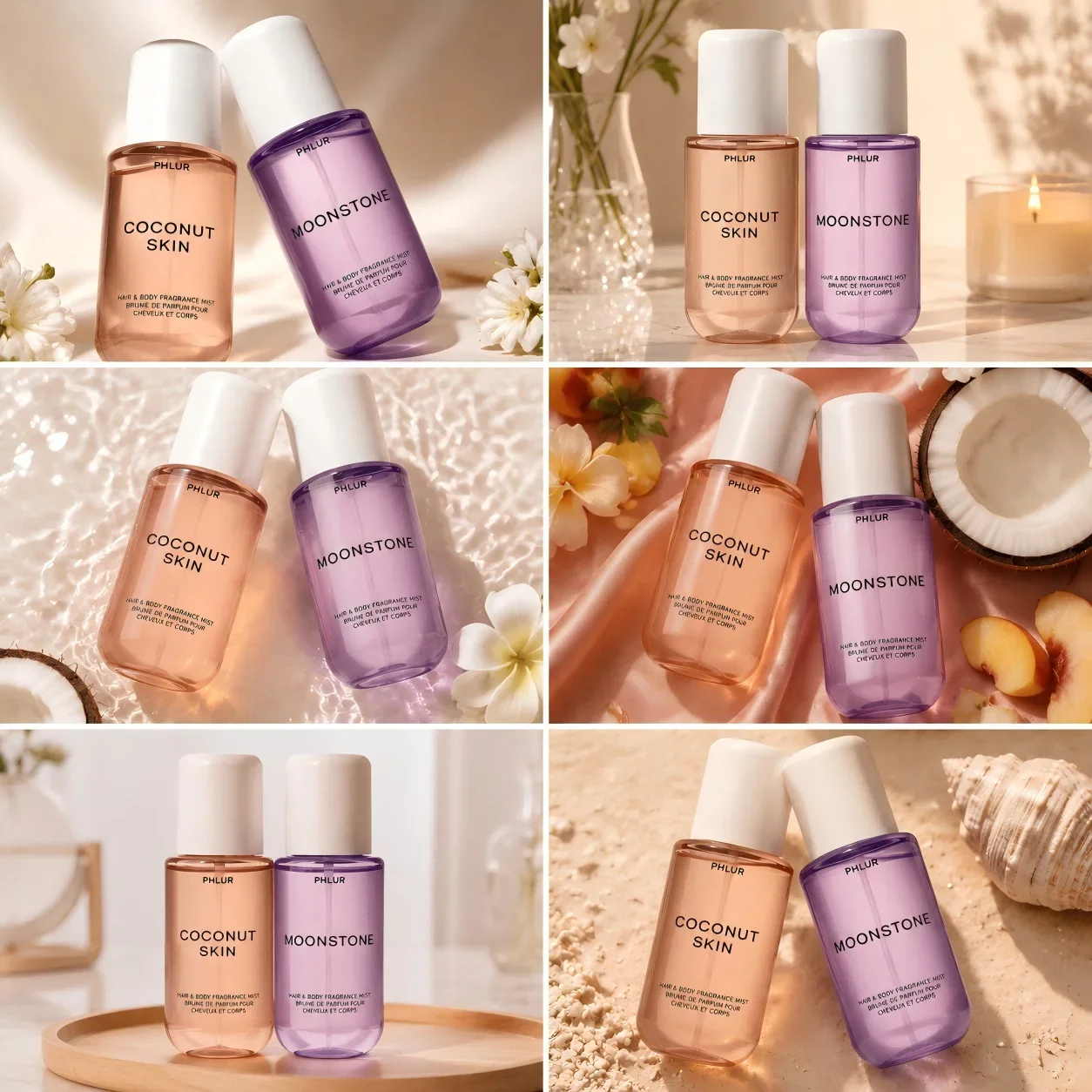 Perfume In Fragrance - PHLUR Coconut Skin & Moonstone Set