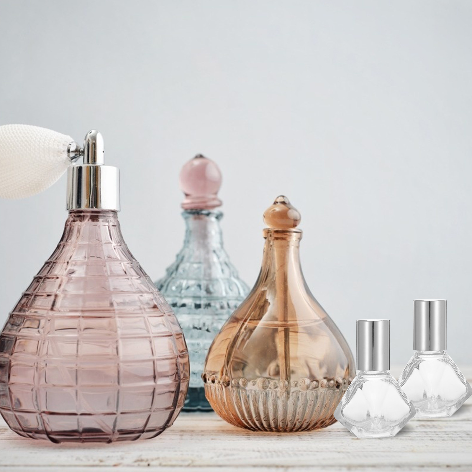 12 Botellas de Vidrio Compacta - On Perfume & Fragrance Kota Bogor reseña y precio