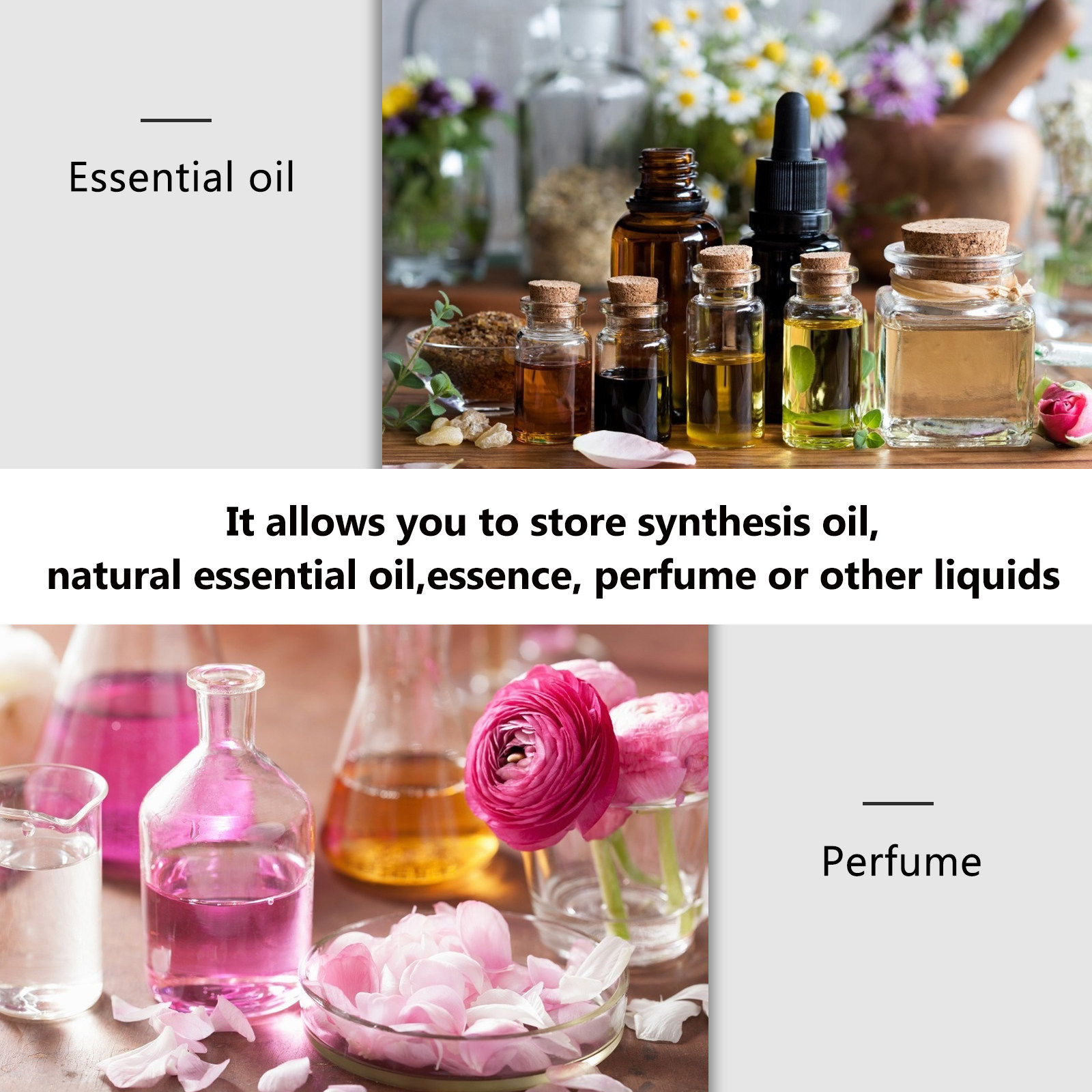 12 Botellas de Vidrio Compacta - On Perfume & Fragrance Kota Bogor reseña y precio