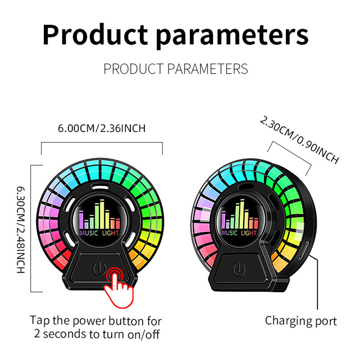 Lámpara LED con Sensor de Soni - Perfume Fragrance Outlet reseña y precio