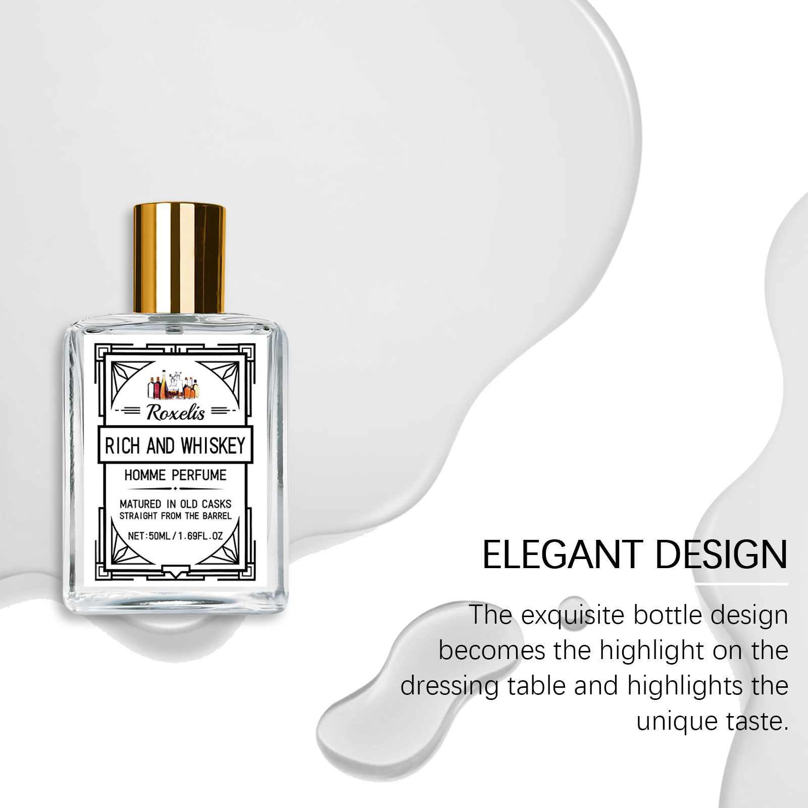 Perfume Roxelis Charm Whisky p - Perfume Fresh Fragrance reseña y precio